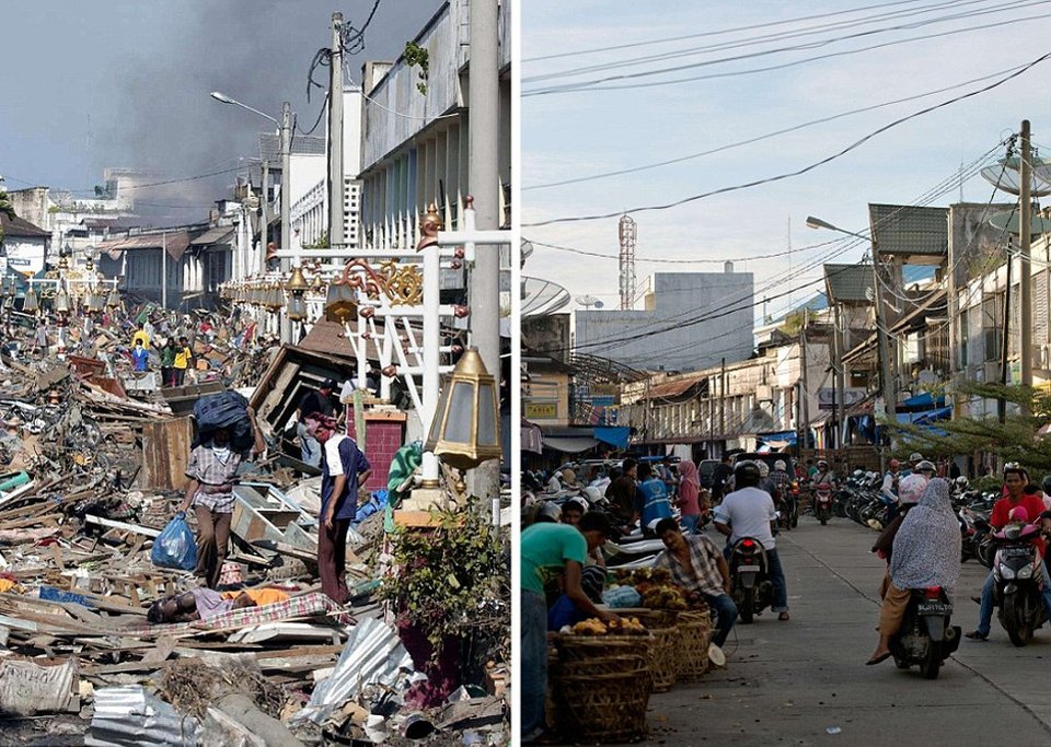 Η Ινδονησία 10 χρόνια μετά το φονικό τσουνάμι: Η περιοχή αναγεννήθηκε από τις στάχτες της -Το τότε και το τώρα [εικόνες] | iefimerida.gr 4
