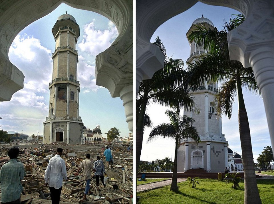 Η Ινδονησία 10 χρόνια μετά το φονικό τσουνάμι: Η περιοχή αναγεννήθηκε από τις στάχτες της -Το τότε και το τώρα [εικόνες] | iefimerida.gr 6
