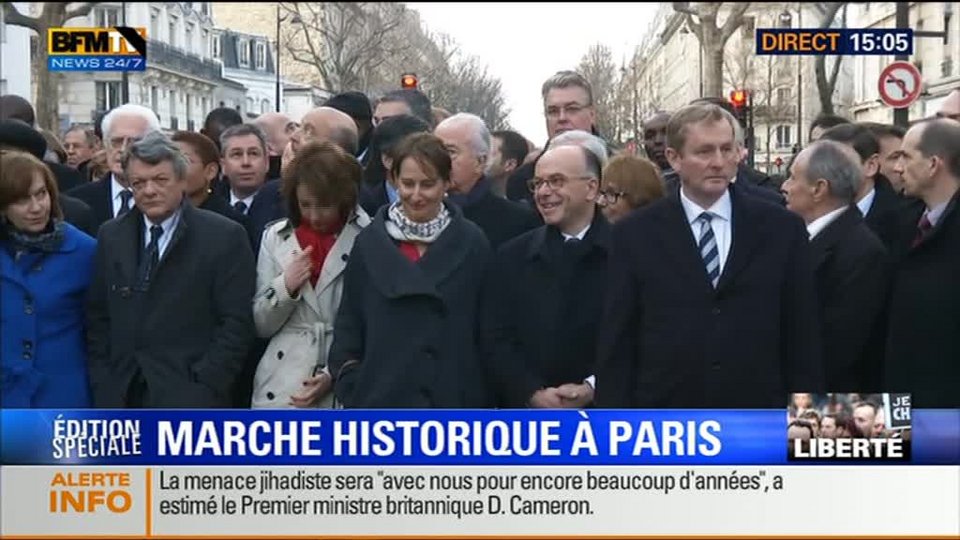 To Παρίσι πρωτεύουσα του κόσμου: Η σιωπηλή πορεία -#Je suis Charlie [εικόνες] | iefimerida.gr 11