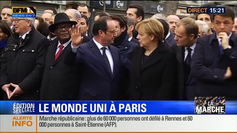 To Παρίσι πρωτεύουσα του κόσμου: Η σιωπηλή πορεία -#Je suis Charlie [εικόνες] | iefimerida.gr 8