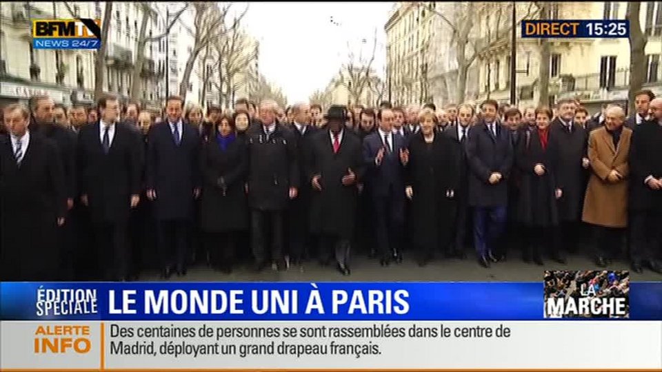 To Παρίσι πρωτεύουσα του κόσμου: Η σιωπηλή πορεία -#Je suis Charlie [εικόνες] | iefimerida.gr 9