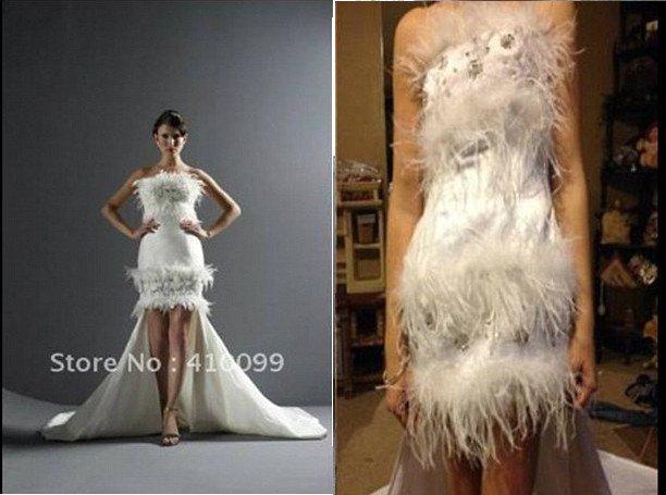 Πράσινο αντί για λευκό, νάιλον αντί για δαντέλα: Νυφικά που αγοράστηκαν μέσω ίντερνετ και ήταν για τα καρναβάλια [εικόνες & βίντεο] | iefimerida.gr 14