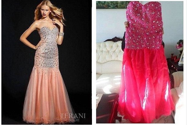 Πράσινο αντί για λευκό, νάιλον αντί για δαντέλα: Νυφικά που αγοράστηκαν μέσω ίντερνετ και ήταν για τα καρναβάλια [εικόνες & βίντεο] | iefimerida.gr 18