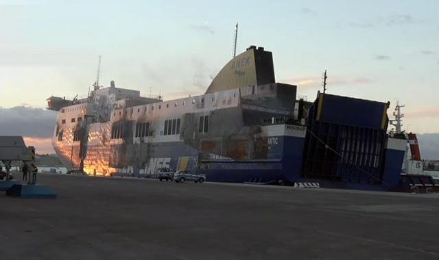 Ετσι είναι σήμερα το Norman Atlantic - «Καπνίζει» ακόμη το μοιραίο πλοίο [εικόνες] | iefimerida.gr 1