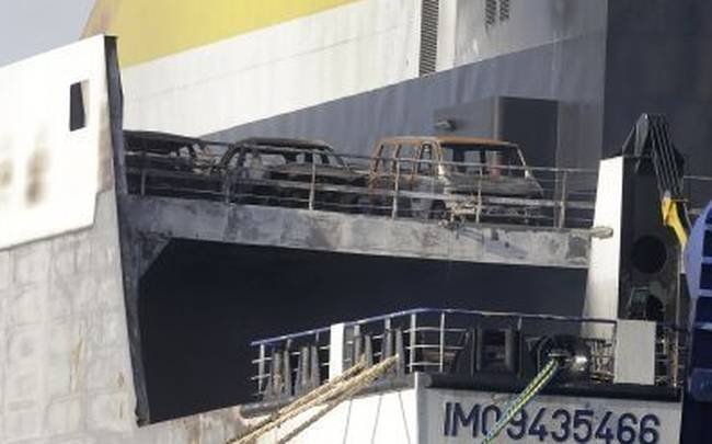 Ετσι είναι σήμερα το Norman Atlantic - «Καπνίζει» ακόμη το μοιραίο πλοίο [εικόνες] | iefimerida.gr 10