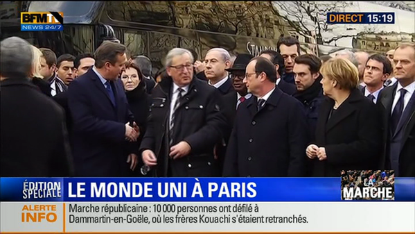 To Παρίσι πρωτεύουσα του κόσμου: Η σιωπηλή πορεία -#Je suis Charlie [εικόνες] | iefimerida.gr 10