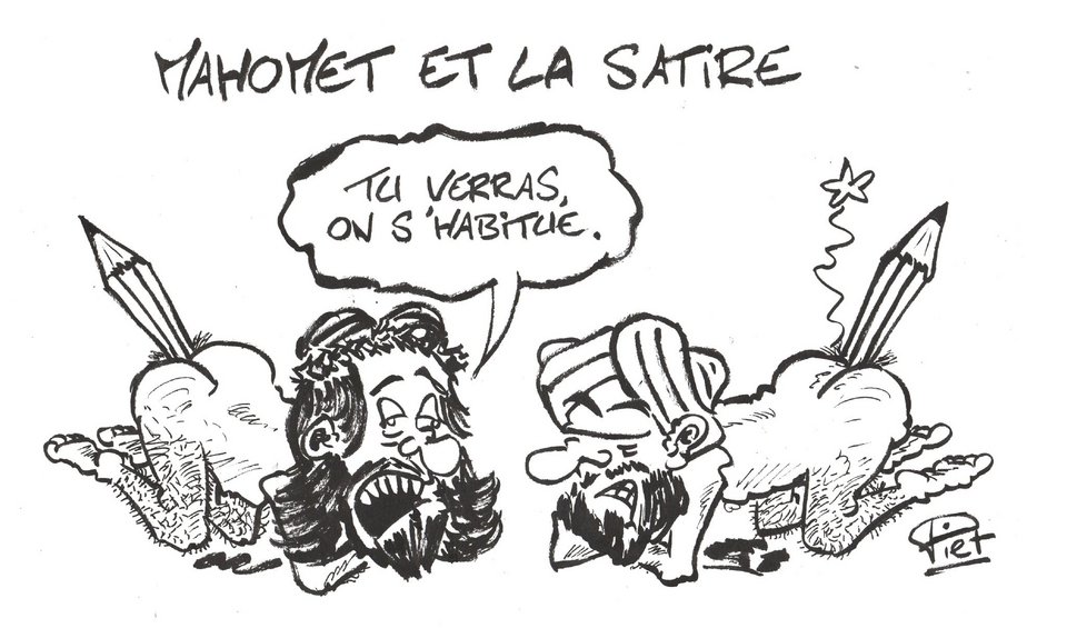 Τα σκίτσα του Μωάμεθ -Οταν το περιοδικό Charlie Hebdo έκανε πλάκα στον Προφήτη [εικόνες] | iefimerida.gr 4