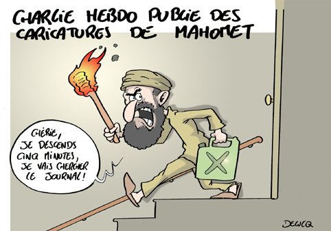 Τα σκίτσα του Μωάμεθ -Οταν το περιοδικό Charlie Hebdo έκανε πλάκα στον Προφήτη [εικόνες] | iefimerida.gr 7