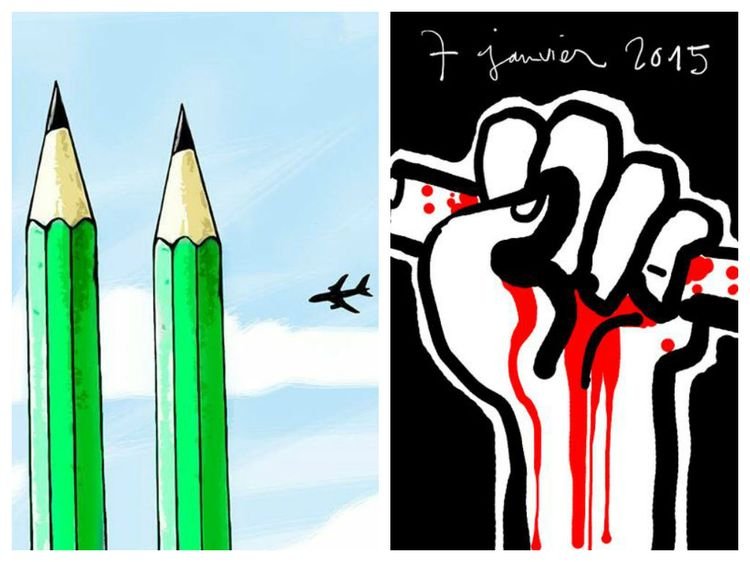 Το εκπληκτικό σκίτσο για την φρικτή επίθεση στο Παρίσι που έγινε viral [εικόνα] | iefimerida.gr 1
