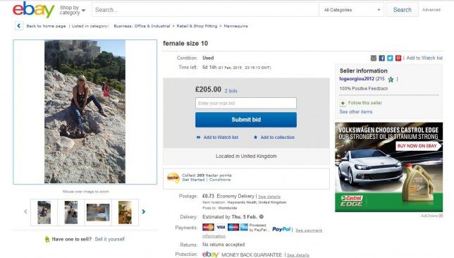 49χρονη Βρετανή βγήκε στο eBay και ψάχνει Ελληνα κούκλο για σχέση [εικόνες] | iefimerida.gr 0