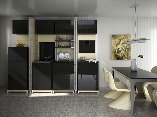 16 πολυμορφικά, αλλά ντιζαϊνάτα έπιπλα -Η πολυθρόνα-βιβλιοθήκη, ο καναπές-κουκέτα, η πτυσσόμενη κουζίνα [εικόνες] | iefimerida.gr 13