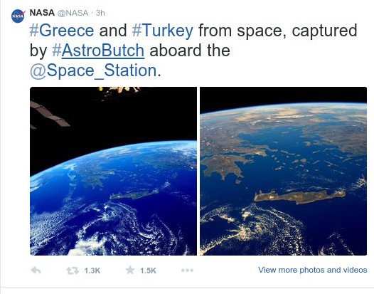 Ετσι φαίνεται η Ελλάδα από το διάστημα -Οι φωτογραφίες της NASA που κόβουν την ανάσα [εικόνες] | iefimerida.gr 2