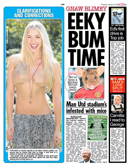 «The Sun»: Ξανάβαλε γυμνόστηθη στη σελίδα 3 [εικόνες] | iefimerida.gr 0