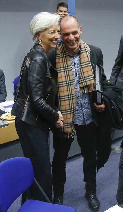 Μια μεγάλη φιλία γεννιέται: Λαγκάρντ και Βαρουφάκης δεν ξεκολλάνε ο ένας από τον άλλο [εικόνες] | iefimerida.gr 0