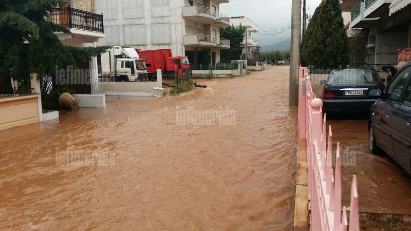Θάφτηκε κάτω από τη λάσπη η Μάνδρα -Πάνω από 30 αυτοκίνητα καταστράφηκαν από τις πλημμύρες  [εικόνες] | iefimerida.gr 2