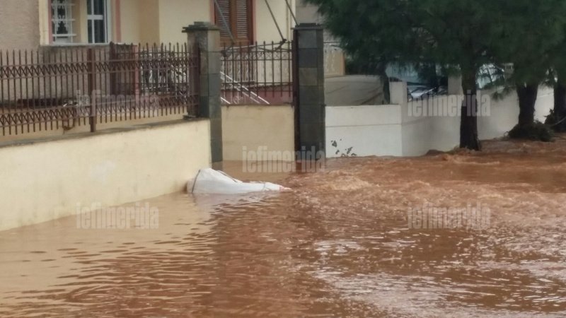 Θάφτηκε κάτω από τη λάσπη η Μάνδρα -Πάνω από 30 αυτοκίνητα καταστράφηκαν από τις πλημμύρες  [εικόνες] | iefimerida.gr 7