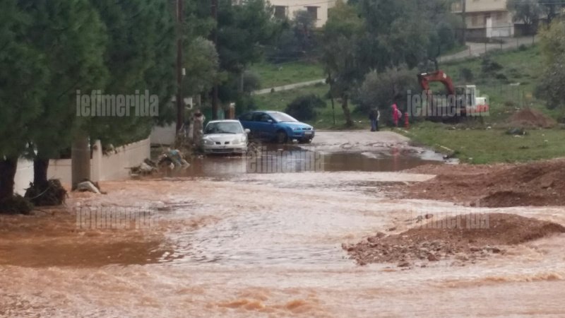 Θάφτηκε κάτω από τη λάσπη η Μάνδρα -Πάνω από 30 αυτοκίνητα καταστράφηκαν από τις πλημμύρες  [εικόνες] | iefimerida.gr 5