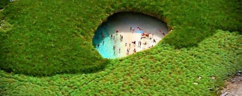 Η ακτή του έρωτα - Η πιο ωραία παραλία στον κόσμο δημιουργήθηκε από βομβαρδισμό [εικόνες] | iefimerida.gr 0