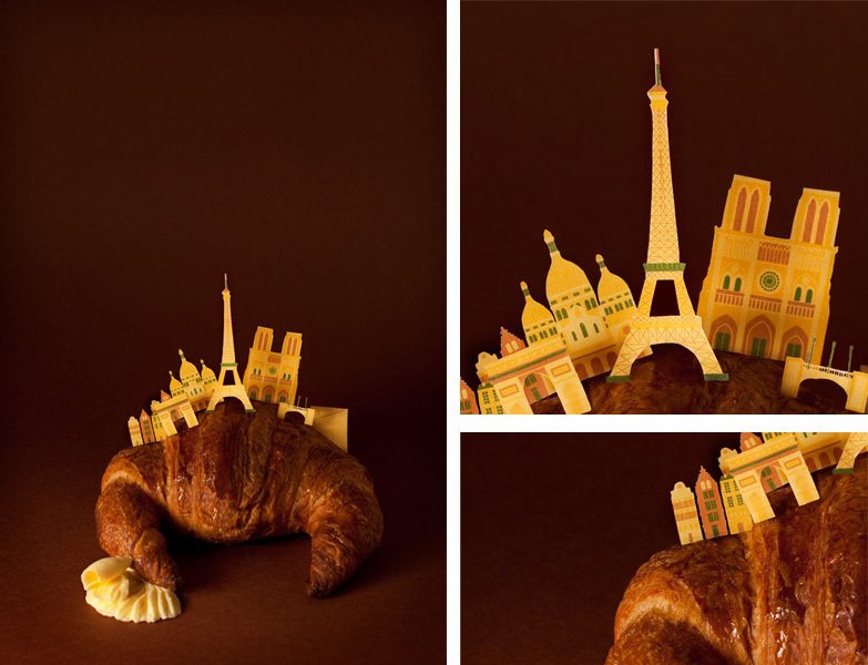 O Παρθενώνας γιαούρτι και ο Πύργος του Άιφελ κρουασάν βουτύρου -Eνα πρωτότυπο πρότζεκτ [εικόνες] | iefimerida.gr 11