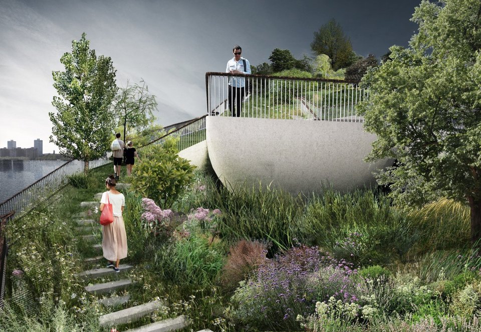 Το απίστευτο πλωτό πάρκο που θα αλλάξει την όψη της Νέας Υόρκης -Θα αιωρείται πάνω από το νερό [εικόνες]  | iefimerida.gr 3