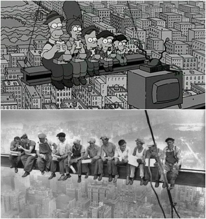 Οι Simpsons σατιρίζουν την Ιστορία – 15 θρυλικές φωτογραφίες που έγιναν σκηνές της σειράς [εικόνες[ | iefimerida.gr 0