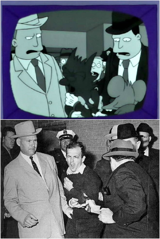Οι Simpsons σατιρίζουν την Ιστορία – 15 θρυλικές φωτογραφίες που έγιναν σκηνές της σειράς [εικόνες[ | iefimerida.gr 6