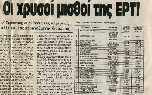 «Πόλεμος» Θεοδωράκη, Βαξεβάνη και Κώστα Αρβανίτη για τους μισθούς στην ΕΡΤ | iefimerida.gr 1