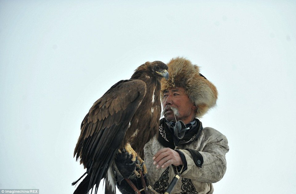 Το κυνήγι με τα γεράκια: Απίστευτα καρέ όταν ο άνθρωπος γίνεται «ένα» με το ζώο [εικόνες] | iefimerida.gr 4