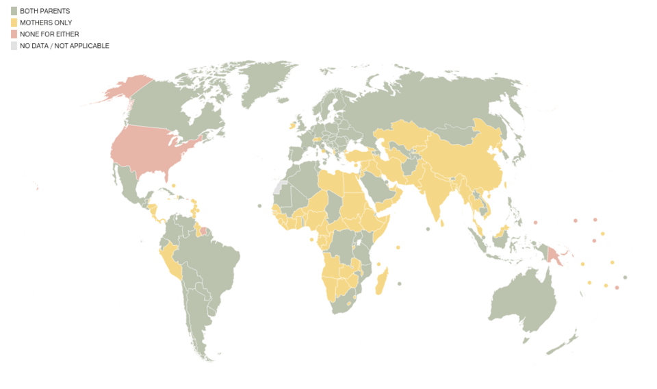 Η παγκόσμια ισότητα των φύλων σε 5 χάρτες: Ποιες χώρες ζουν ακόμα στο Μεσαίωνα [εικόνες] | iefimerida.gr 3