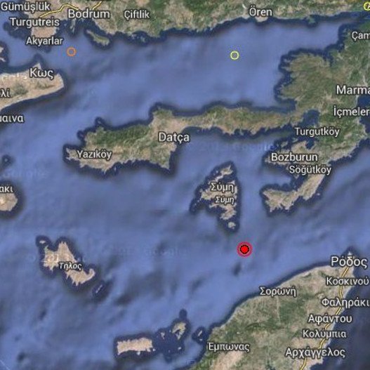 Σεισμός 4 ρίχτερ ταρακούνησε Ρόδο και Σύμη [εικόνα] | iefimerida.gr 0