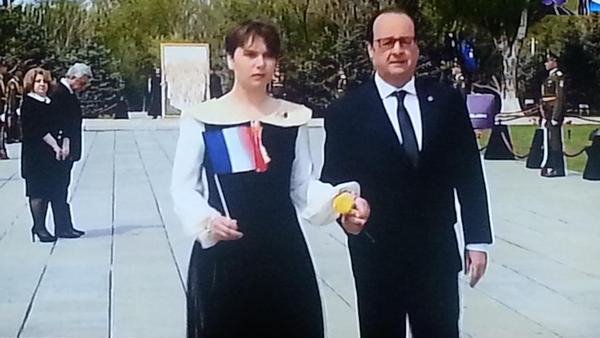 Η Κωνσταντοπούλου μαζί με τον Ολάντ και τον Πούτιν στις εκδηλώσεις μνήμης για τη Γενοκτονία των Αρμενίων [εικόνες & βίντεο] | iefimerida.gr 2