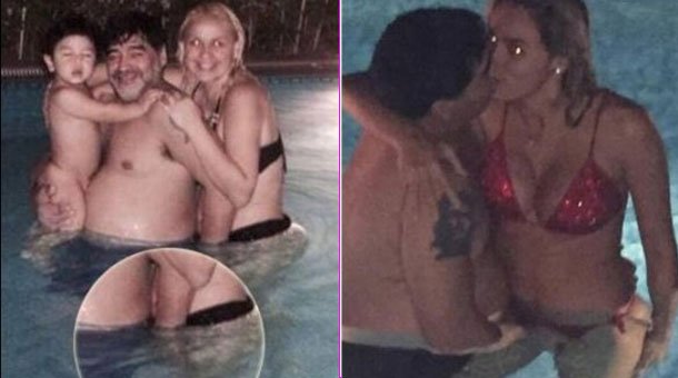 Προκαλεί ξανά ο Μαραντόνα -Τον γύρο του κόσμου κάνει η φωτογραφία με τη σύντροφό του [εικόνα] | iefimerida.gr 1