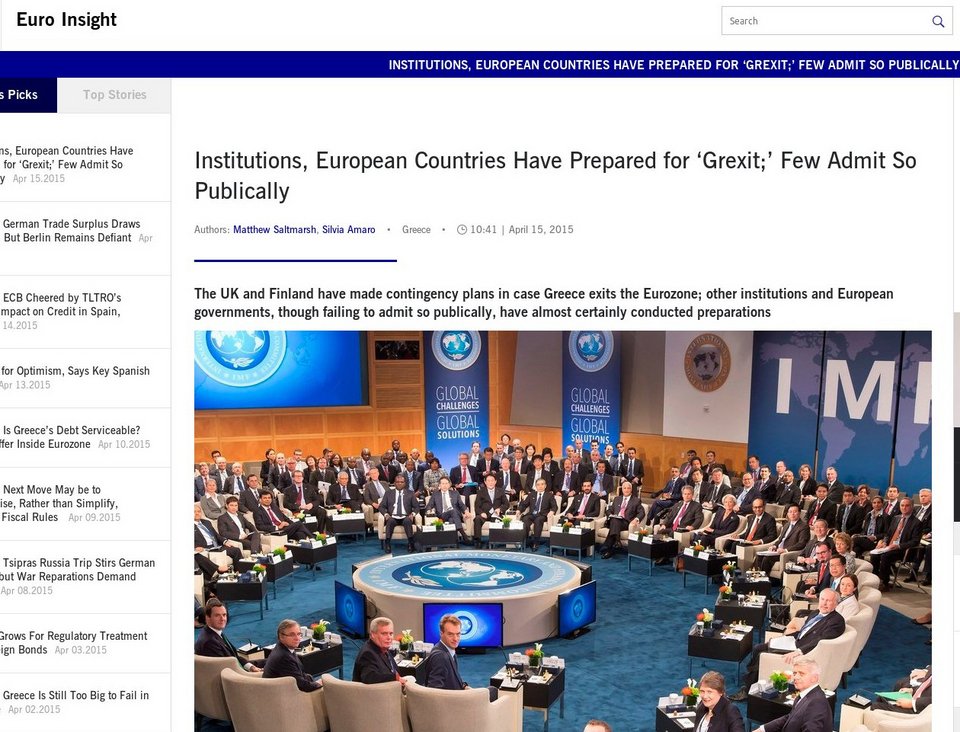 Βερολίνο: Μυστικό σχέδιο για χρεοκοπία της Ελλάδας εντός ευρώ | iefimerida.gr 1