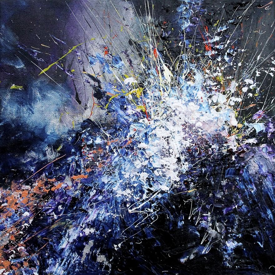 Η ζωγράφος που κάνει τη μουσική εικόνα: Φτιάχνει πίνακες από διάσημα τραγούδια [εικόνες] | iefimerida.gr 3