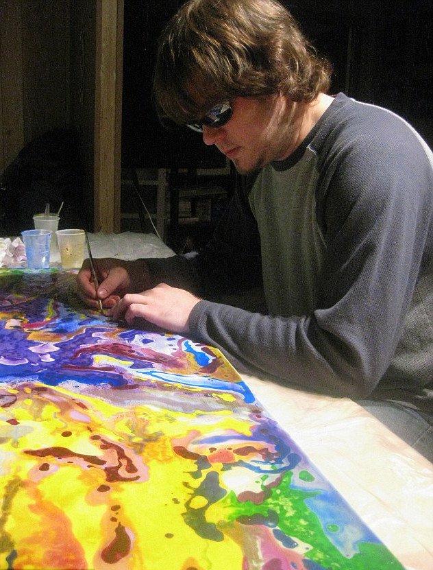 Ο τυφλός ζωγράφος: Δεν βλέπει, αλλά δημιουργεί εκπληκτικούς πίνακες [εικόνες] | iefimerida.gr 5