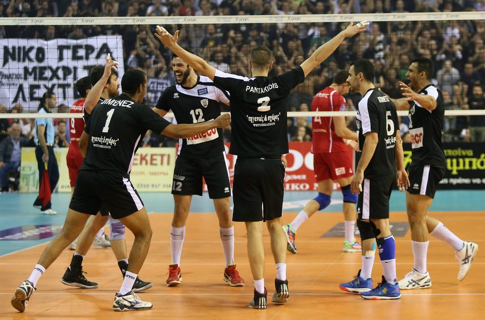 Πρωταθλητής Ελλάδας ο ΠΑΟΚ στο βόλεϊ- Επικράτησε 3-0 του Ολυμπιακού στην Πυλαία [εικόνες] | iefimerida.gr 1