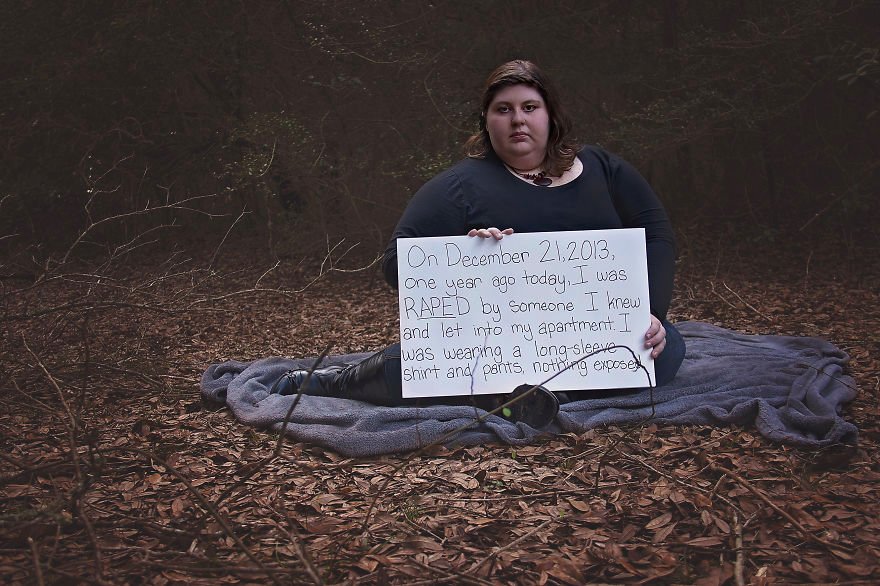 Λόγια πόνου και δύναμης – Νεαρή διηγείται βουβά τον βιασμό της για να αφυπνίσει τις γυναίκες [εικόνες]  | iefimerida.gr 0