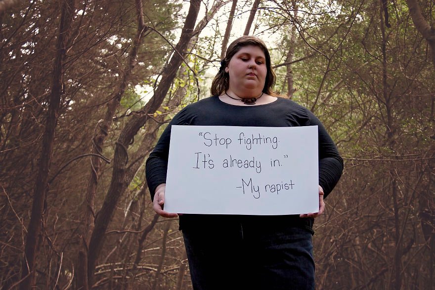 Λόγια πόνου και δύναμης – Νεαρή διηγείται βουβά τον βιασμό της για να αφυπνίσει τις γυναίκες [εικόνες]  | iefimerida.gr 6