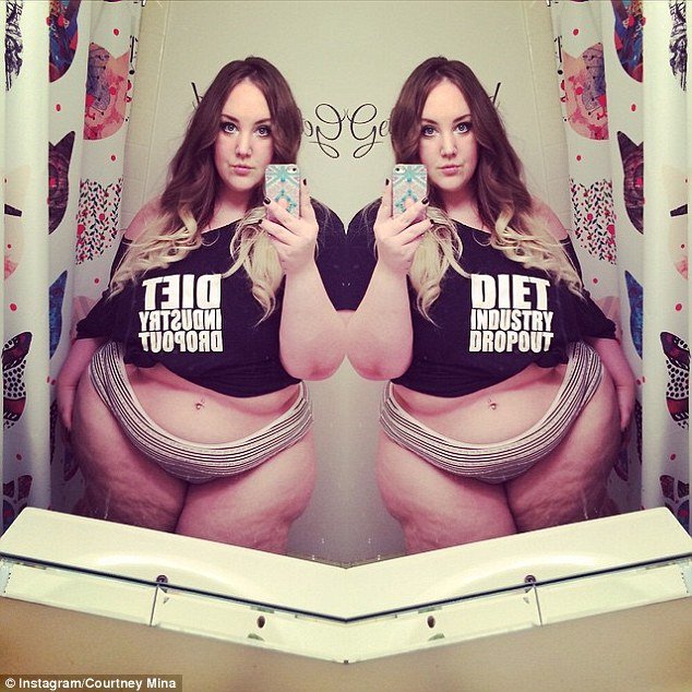 Υπέρβαρη blogger μόδας φωτογραφίζεται μόνο με τα εσώρουχά της [εικόνες] | iefimerida.gr 2