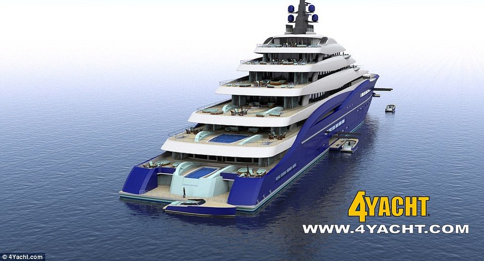 Αυτό είναι το μεγαλύτερο γιοτ του κόσμου: Χωράει 2 γήπεδα ποδοσφαίρου και έχει 9 καταστρώματα [εικόνες] | iefimerida.gr 2