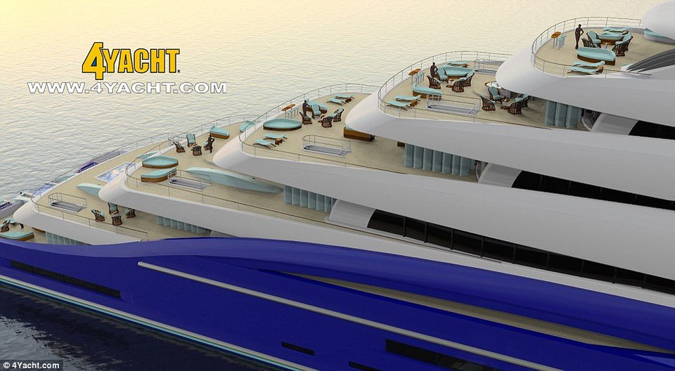 Αυτό είναι το μεγαλύτερο γιοτ του κόσμου: Χωράει 2 γήπεδα ποδοσφαίρου και έχει 9 καταστρώματα [εικόνες] | iefimerida.gr 3