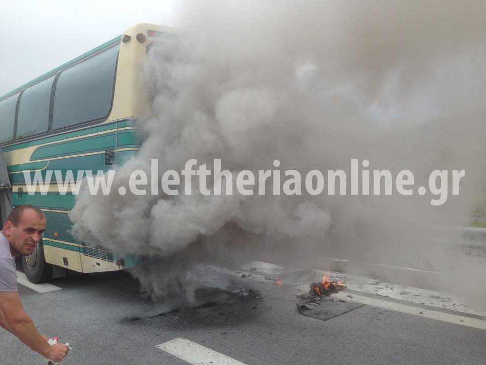Φωτιά σε λεωφορείο του ΚΤΕΛ Μεσσηνίας -Τρομοκρατημένοι επιβάτες έτρεχαν να σωθούν [εικόνες] | iefimerida.gr 0