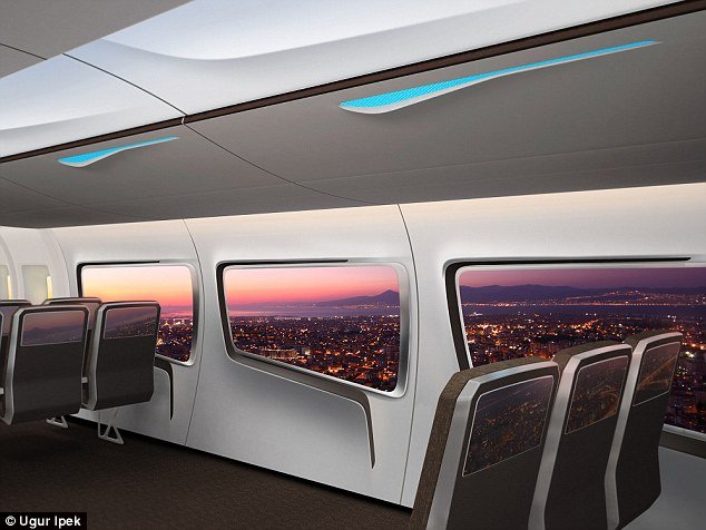 Ετσι θα είναι το αεροπλάνο του μέλλοντος - Η λύση για να αποφεύγεται το στρίμωγμα των επιβατών [εικόνες & βίντεο] | iefimerida.gr 4