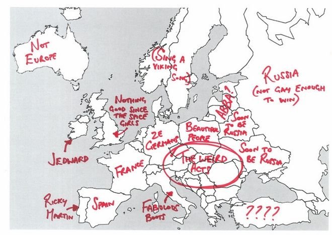 Ζήτησαν από τους Αυστραλούς να φτιάξουν τον χάρτη της Ευρώπης: Η Τουρκία έγινε Ελλάδα και η Ρωσία... βότκα [εικόνες] | iefimerida.gr 7