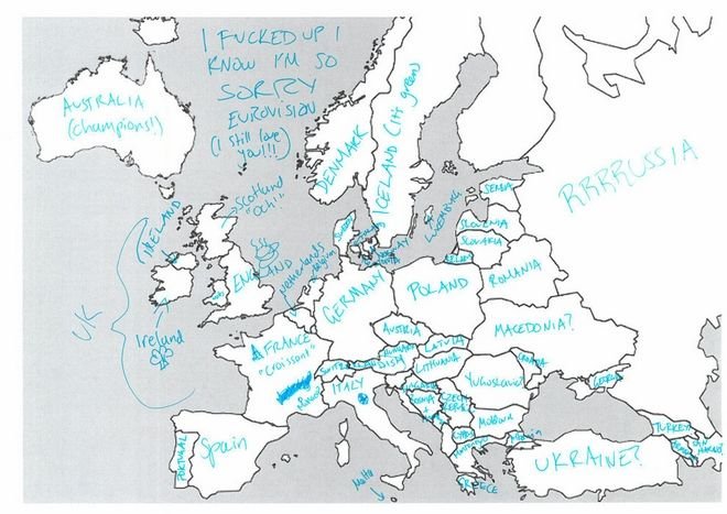 Ζήτησαν από τους Αυστραλούς να φτιάξουν τον χάρτη της Ευρώπης: Η Τουρκία έγινε Ελλάδα και η Ρωσία... βότκα [εικόνες] | iefimerida.gr 8