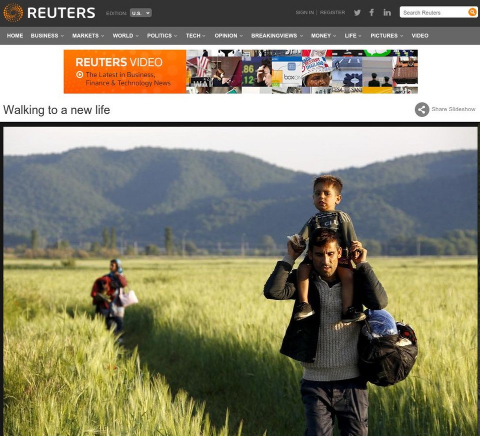 Το Reuters ακολουθεί τους μετανάστες: Η φυγή από την Ελλάδα στην Ευρώπη [εικόνες] | iefimerida.gr 10