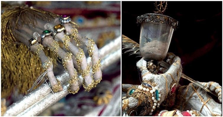 Οι Αγιοι σκελετοί της Ρώμης: Τα εκπληκτικά στολισμένα με κοσμήματα ευρήματα στις κατακόμβες [εικόνες] | iefimerida.gr 0