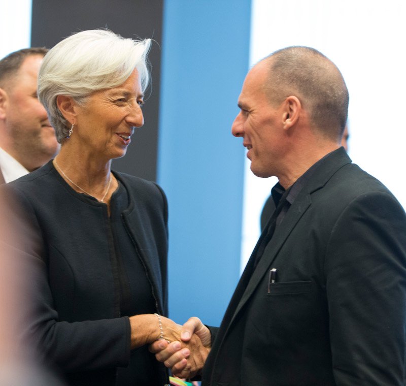 Λαγκάρντ σε Βαρουφάκη: Η επικεφαλής των εγκληματιών έρχεται να πει «γεια» | iefimerida.gr 1