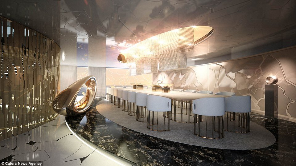 Χλιδή και πολυτέλεια στο πλωτό παλάτι του 1 δισ. ευρώ [εικόνες] | iefimerida.gr 2