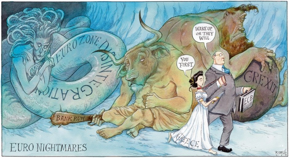 Το σκίτσο του Guardian: Αν η Ελλάδα δεν ξυπνήσει, τότε θα το κάνουν οι εφιάλτες της [εικόνα] | iefimerida.gr 0